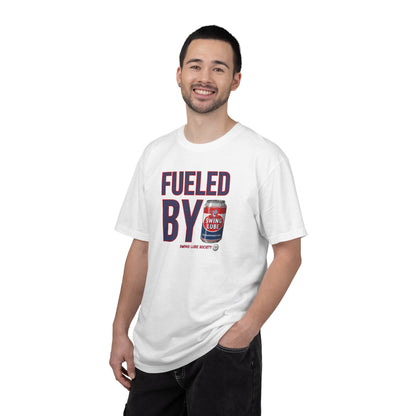Fueled By Swing Lube Golf Tee — Swing Lube Society Signature Apparel