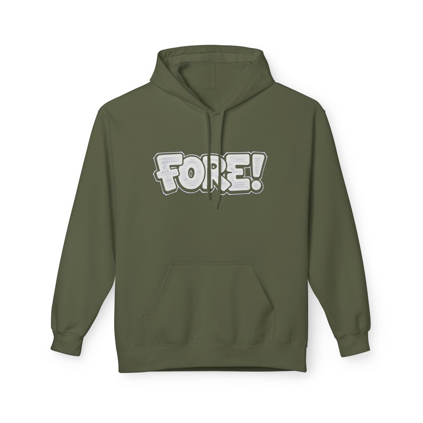 Fore! Grafitti Art Golf Hoodie — Golffiti Signature Apparel