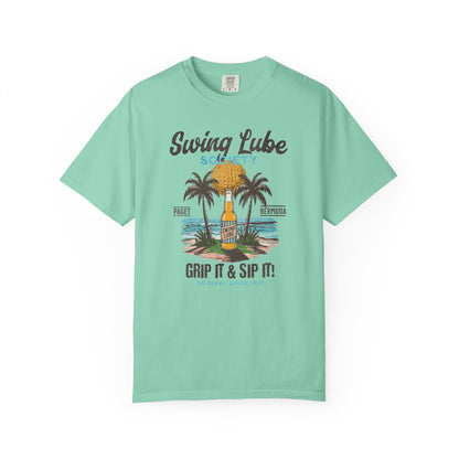 Grip It & Sip it T-Shirt 2 — Swing Lube Society Signature Apparel