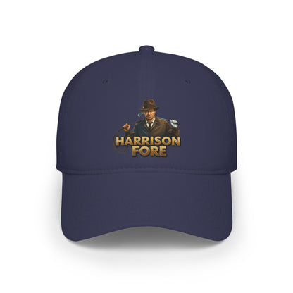 Harrison Fore Baseball Cap - Golf Noir Statement Headwear