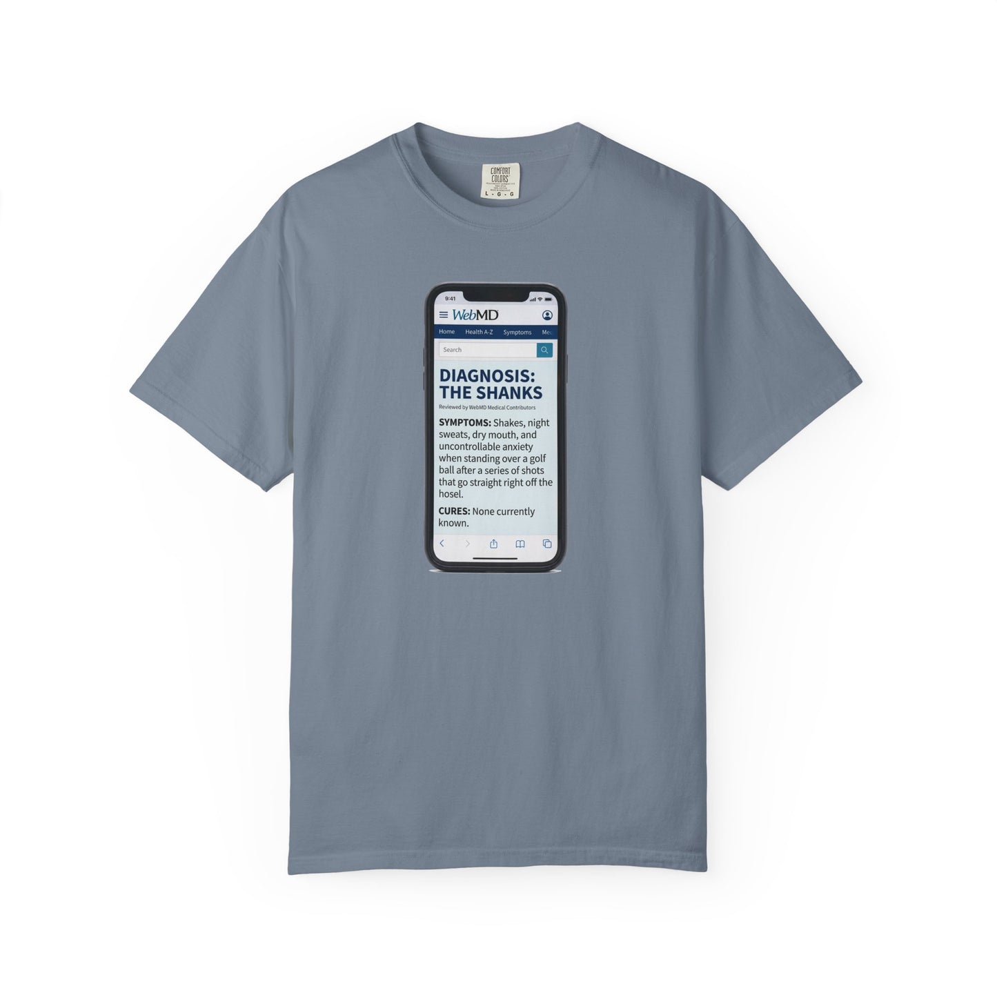 Diagnosis: The Shanks T-Shirt — The Shag Bag Apparel