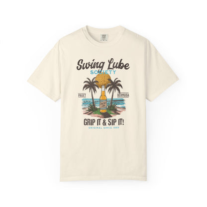 Grip It & Sip it T-Shirt 2 — Swing Lube Society Signature Apparel