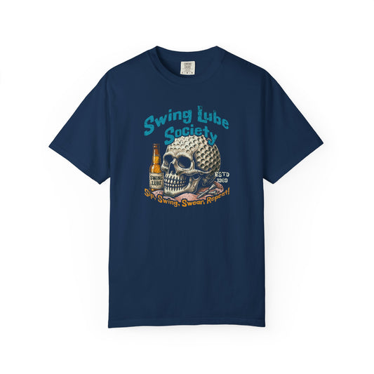 Swing Lube Society Skull T-Shirt — Swing Lube Society Signature Apparel