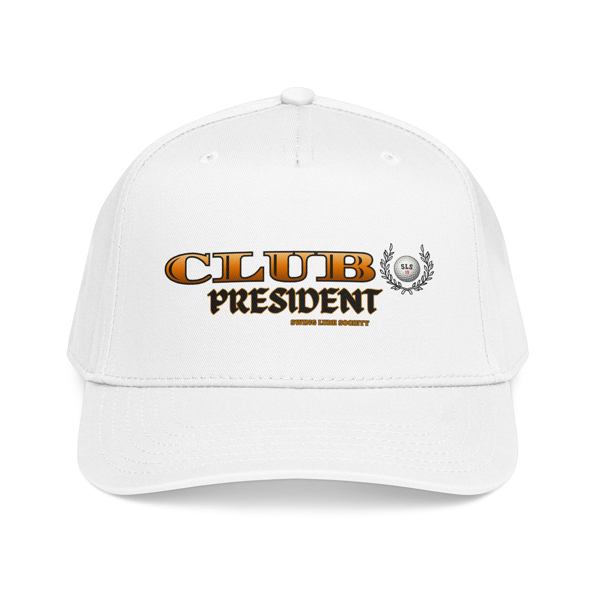Club President Baseball Cap — Swing Lube Society Headwear