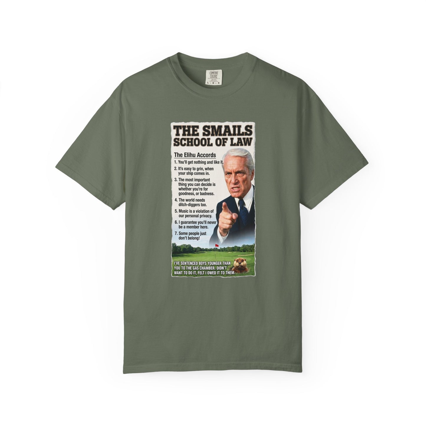 The Smails School of Law T-Shirt — The Shag Bag Apparel
