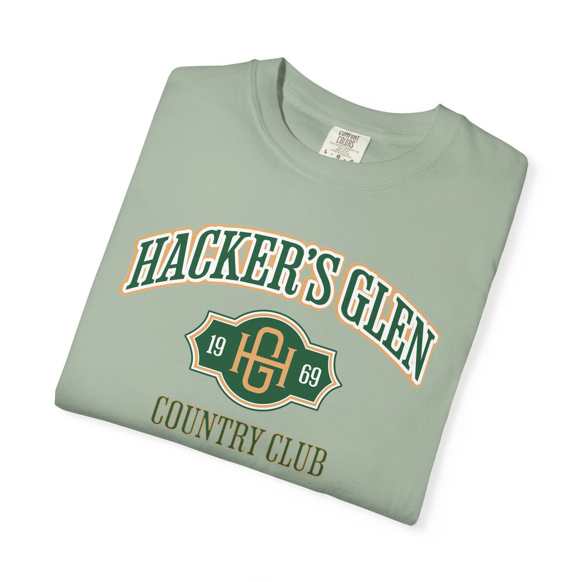 Hacker's Glen Country Club T-Shirt - Fictional Fairways Signature Apparel