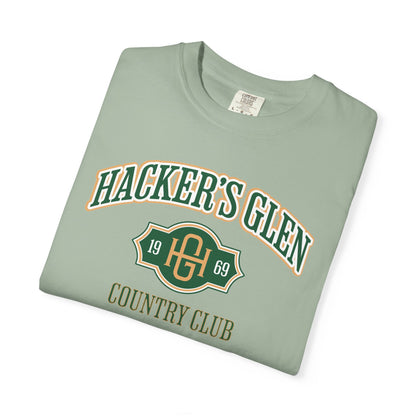 Hacker's Glen Country Club T-Shirt - Fictional Fairways Signature Apparel