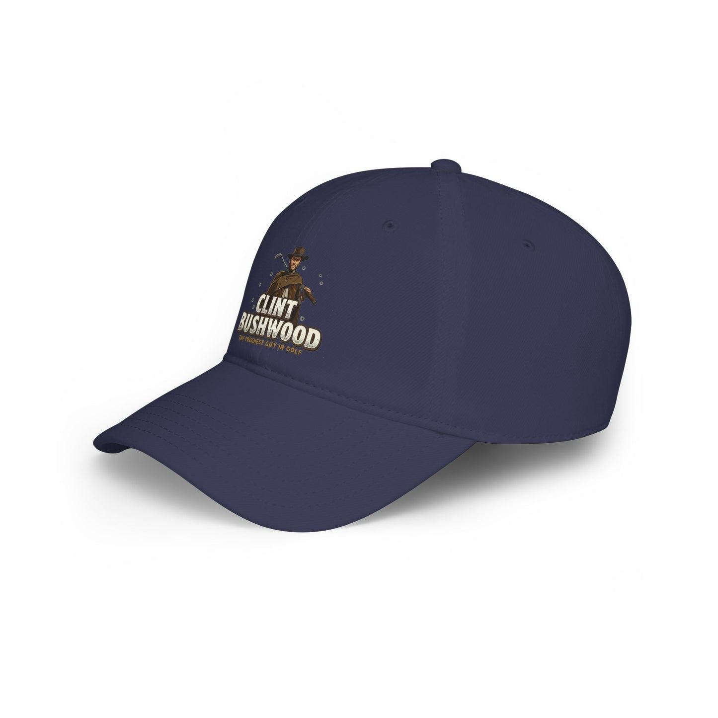 Clint Bushwood Cap – Golf Noir Statement Headwear