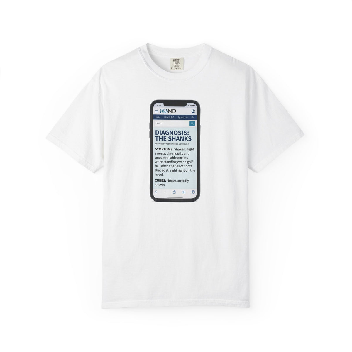 Diagnosis: The Shanks T-Shirt — The Shag Bag Apparel