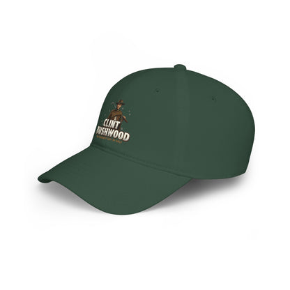 Clint Bushwood Cap – Golf Noir Statement Headwear