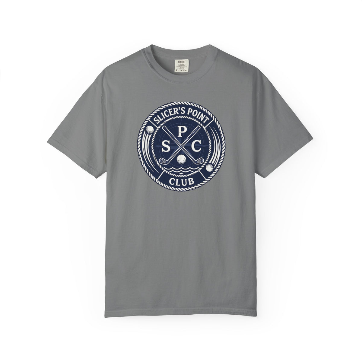 Slicer's Point Club T-Shirt – Fictional Fairways Signature Apparel