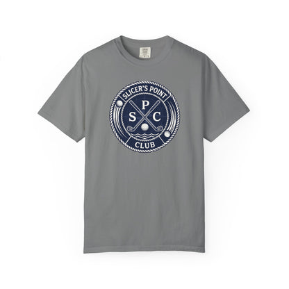 Slicer's Point Club T-Shirt – Fictional Fairways Signature Apparel