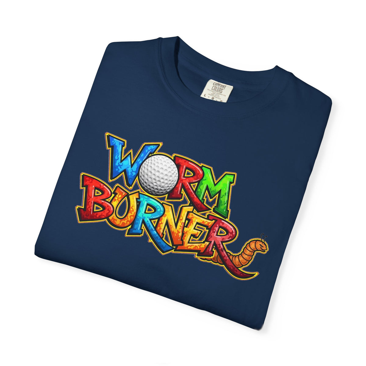 Worm Burner GolfT-Shirt — Golffiti Signature Apparel