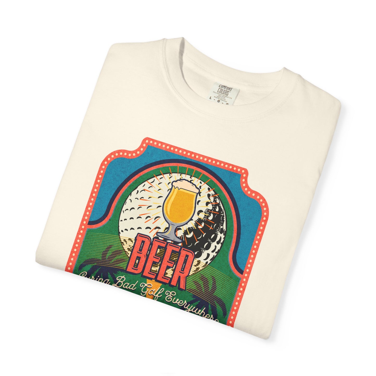 Beer Curing Bad Golf T-Shirt 2 — Swing Lube Society Signature Apparel
