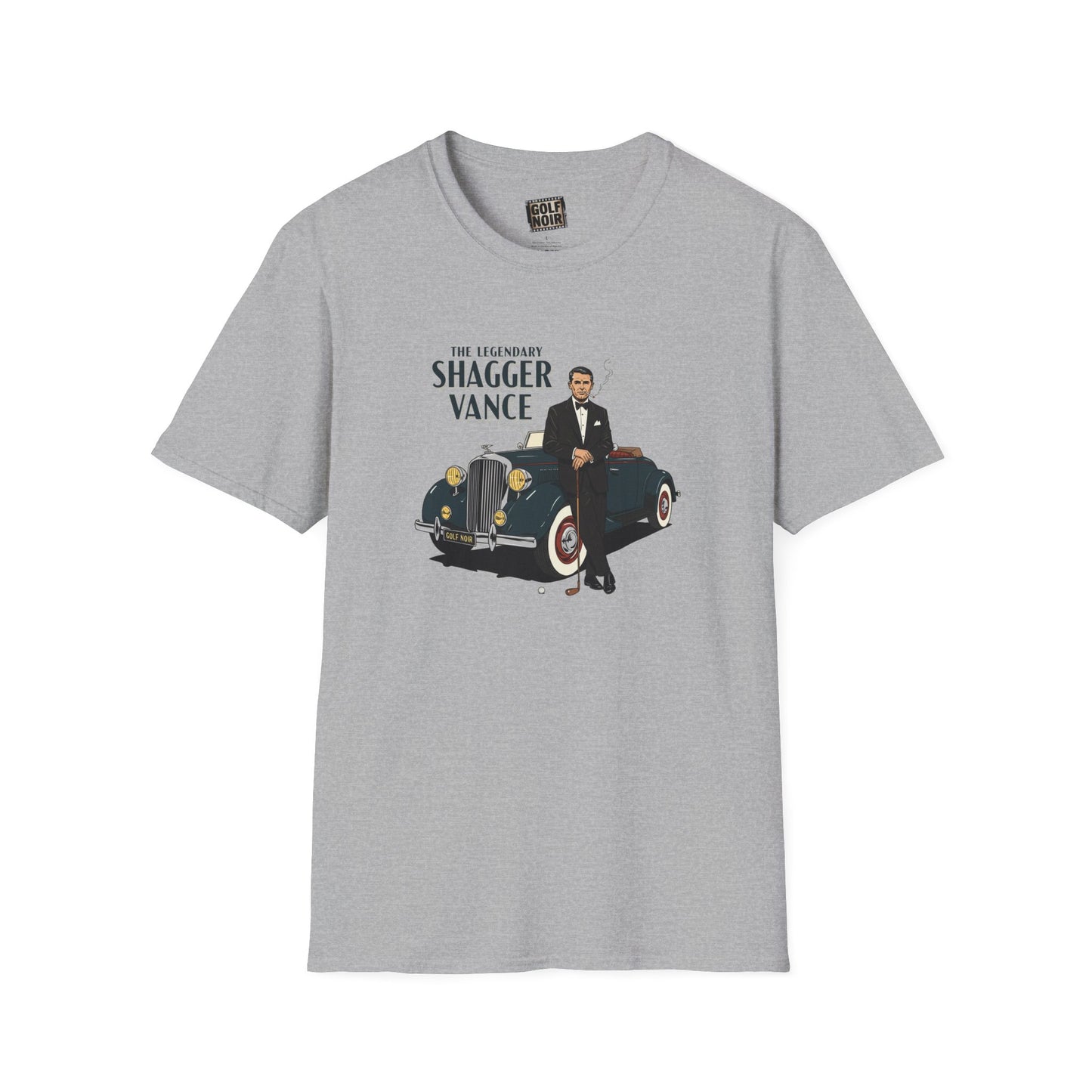 THE LEGENDARY SHAGGER VANCE T-Shirt- Golf Noir Signature Apparel