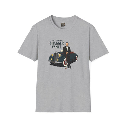 THE LEGENDARY SHAGGER VANCE T-Shirt- Golf Noir Signature Apparel