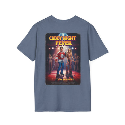 CADDY NIGHT FEVER T-Shirt - Starring TIPSY SWILMORE- Golf Noir Signature Apparel