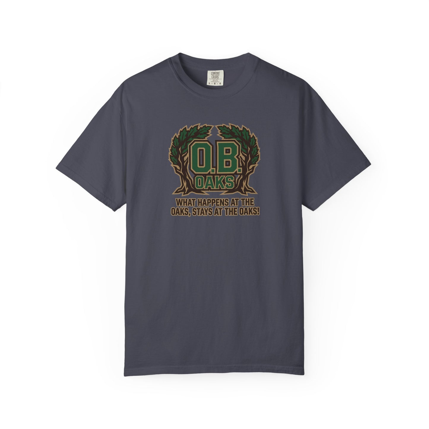 Oaks 'OB' T-Shirt — Fictional Fairways Signature Apparel