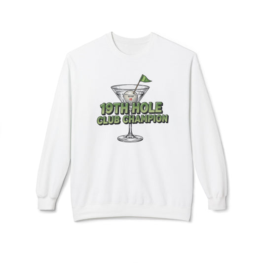 "19th Hole Club Champion" Golf Sweatshirt - XXX-Out Signature Apparel