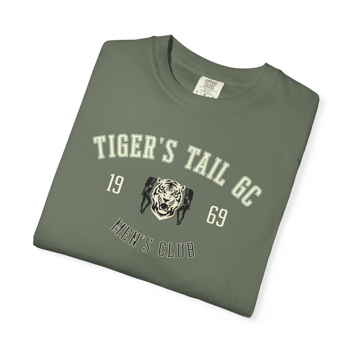 Tiger's Tail GC Vintage Tee — Fictional Fairways Signature Apparel