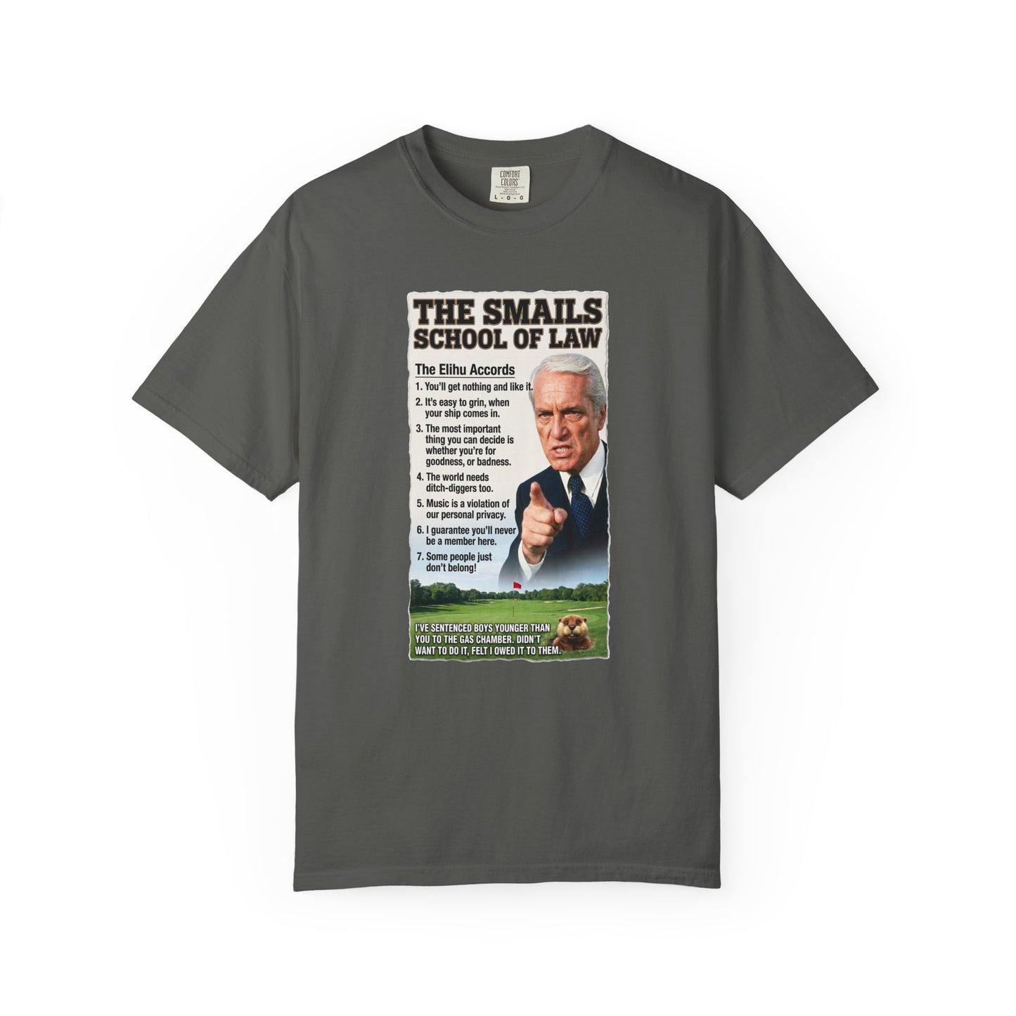 The Smails School of Law T-Shirt — The Shag Bag Apparel