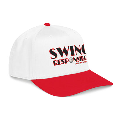 Swing Responsibly Baseball Cap — Swing Lube Society Headwear