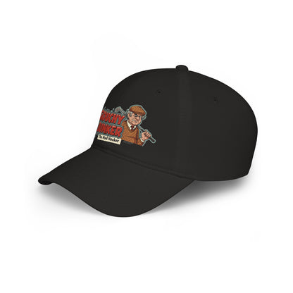 Grouchy Bunker "The Mad Hacker" Baseball Cap - Golf Noir Statement Headwear