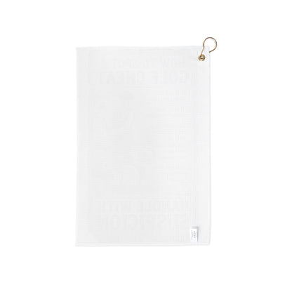 "How to Spot a Golf Cheat" Golf Towel - The Shag Bag Towel