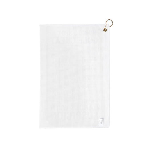 "How to Spot a Golf Cheat" Golf Towel - The Shag Bag Towel
