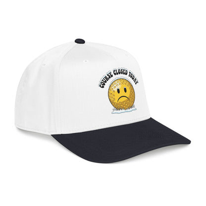 "Course Closed Today" funny golf hat - It's a Golf Day Statement Headwear