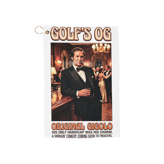 "Golf's OG: Original Gigolo Golf Towel - The Shag Bag Towels