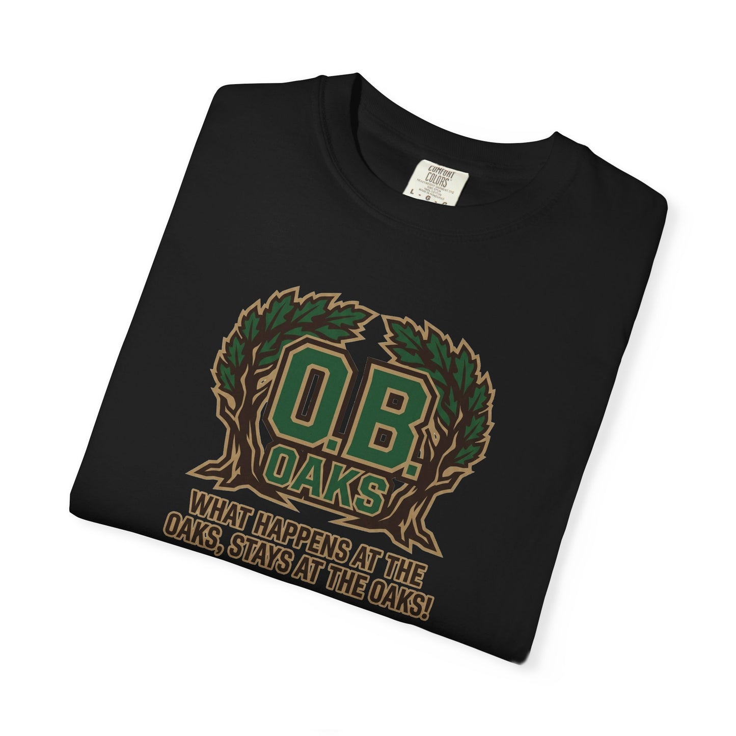 Oaks 'OB' T-Shirt — Fictional Fairways Signature Apparel