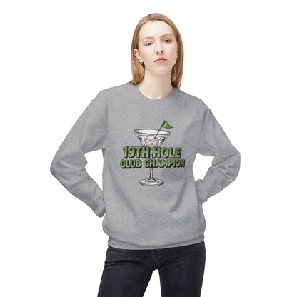 "19th Hole Club Champion" Golf Sweatshirt - XXX-Out Signature Apparel