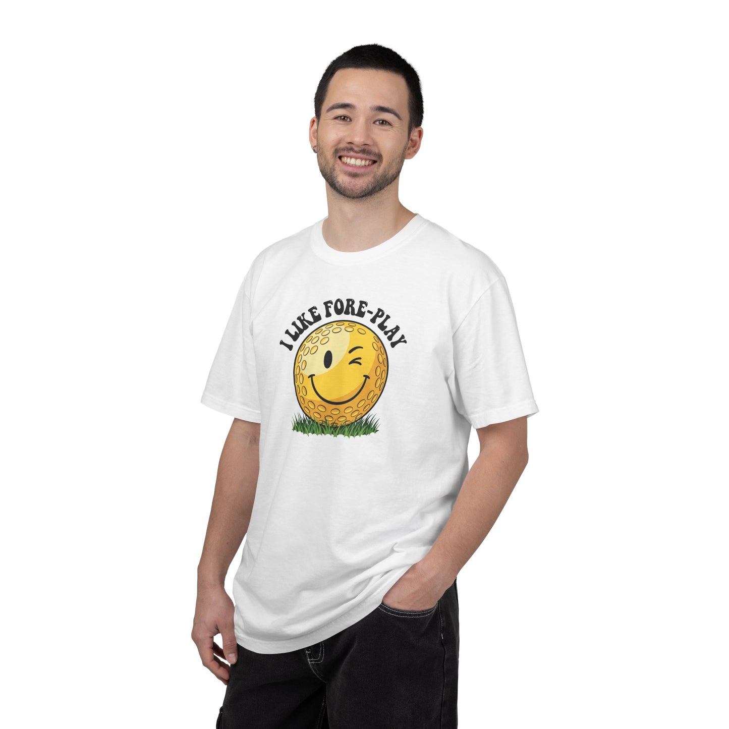 "I Like Fore-Play" Golf Tee - It's A Golf Day Signature Apparel