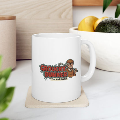 Grouchy Bunker Mug - The Mad Hacker Accessories