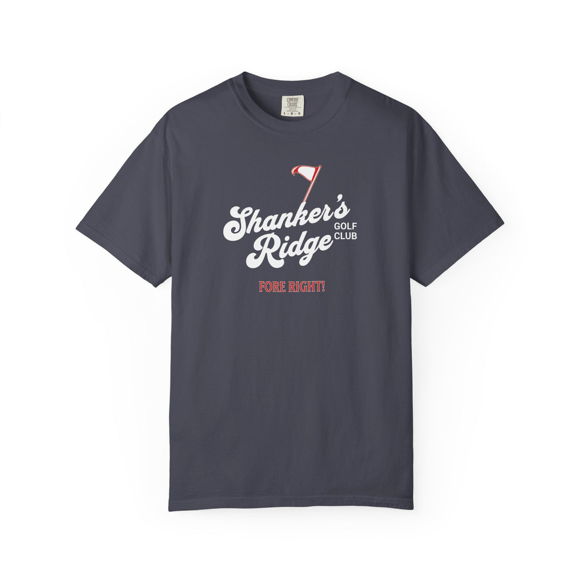 Shanker's Ridge Golf Club T-Shirt — Fictional Fairways Signature Apparel