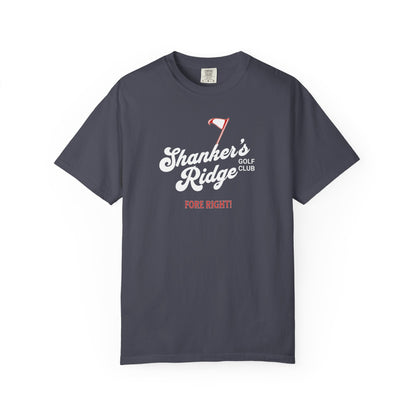 Shanker's Ridge Golf Club T-Shirt — Fictional Fairways Signature Apparel