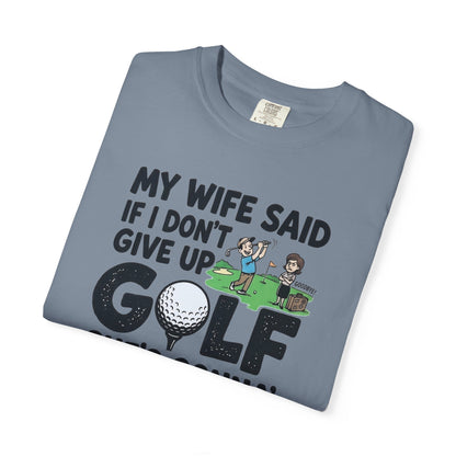 Divorce Golf T-Shirt — The Shag Bag Apparel