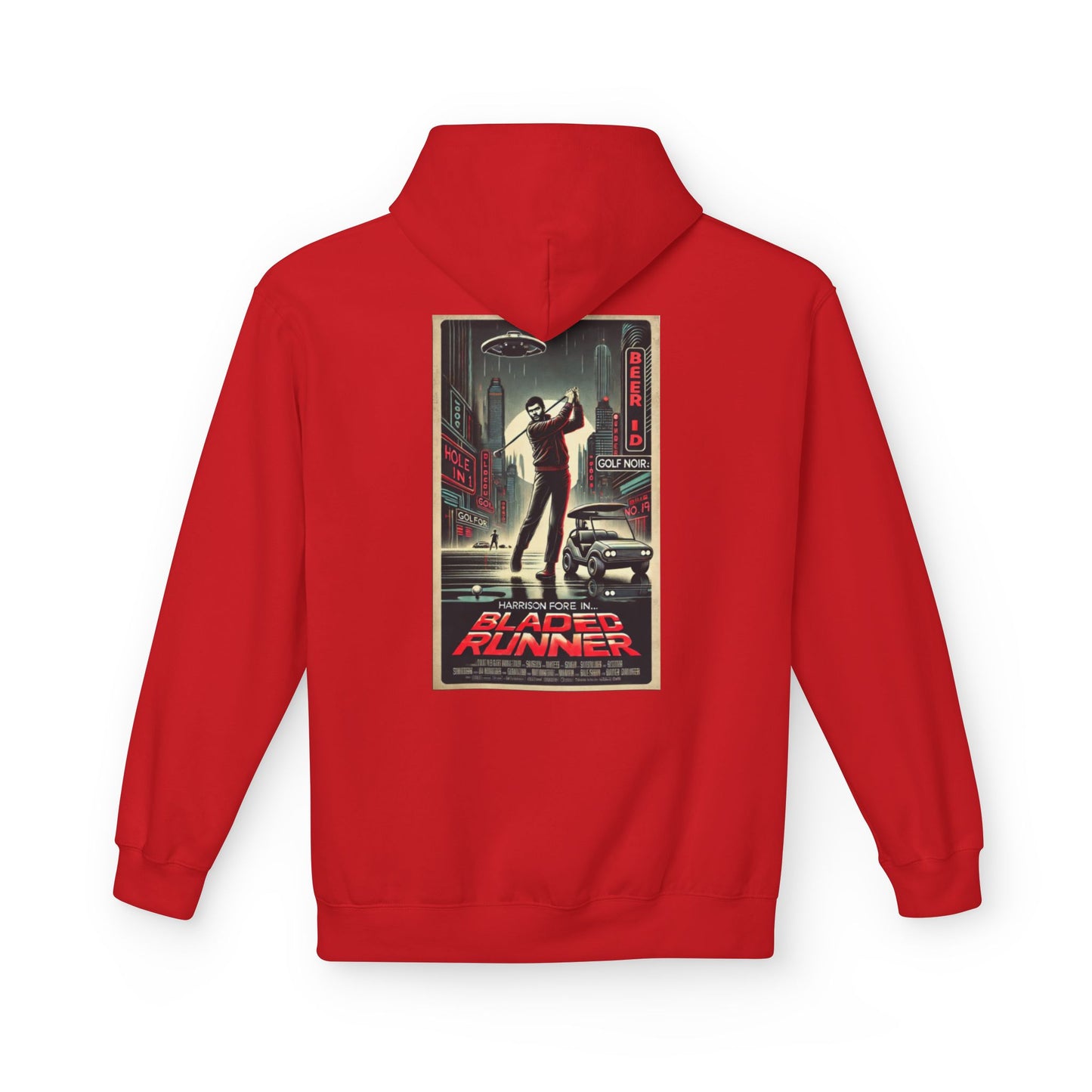 Harrison Fore Hoodie - "Bladed Runner"- Golf Noir Signature Apparel