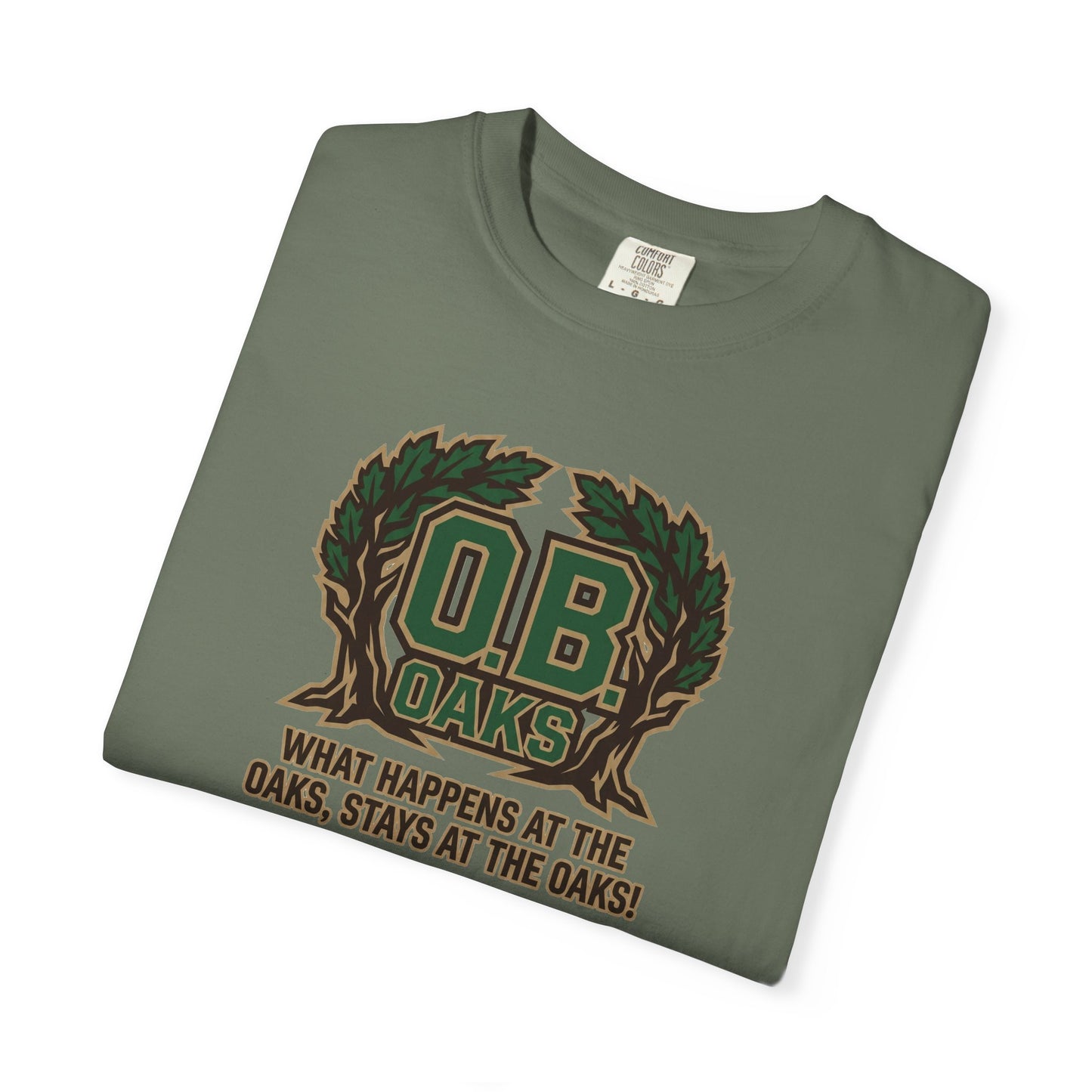 Oaks 'OB' T-Shirt — Fictional Fairways Signature Apparel