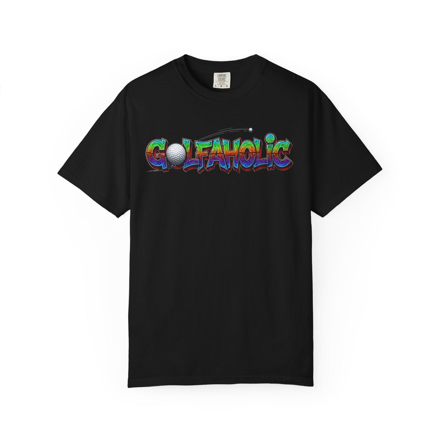 Golfaholic Golf T-Shirt — Golffiti Signature Apparel