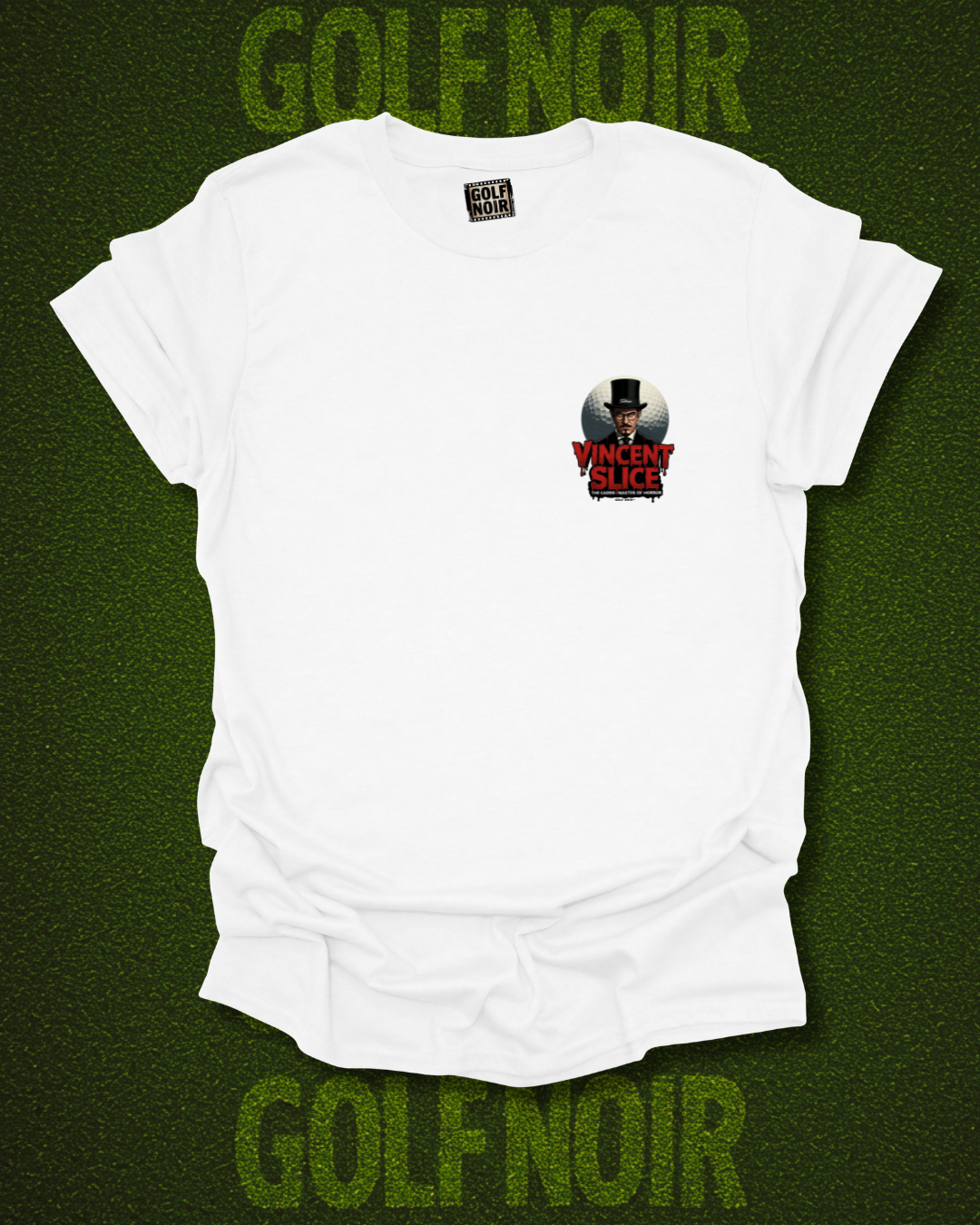 3-JACK THE RIPPER T-Shirt - Starring VINCENT SLICE - Golf Noir Signature Apparel