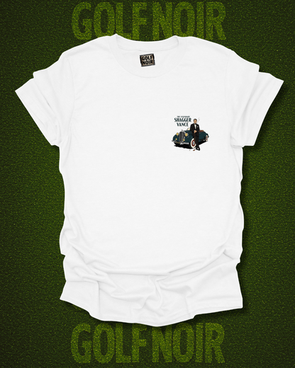 GREEN JACKET GIGOLO T-Shirt - Starring THE LEGENDARY SHAGGER VANCE - Golf Noir Signature Apparel
