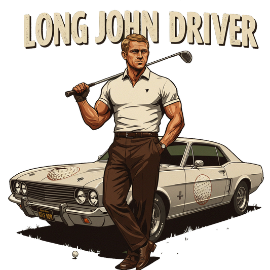 LONG JOHN DRIVER T-Shirt - King of The Long Ball