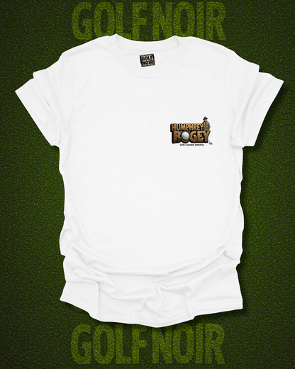 MURDER ON MAGNOLIA LANE T-Shirt - Starring HUMPHREY BOGEY- Golf Noir Signature Apparel