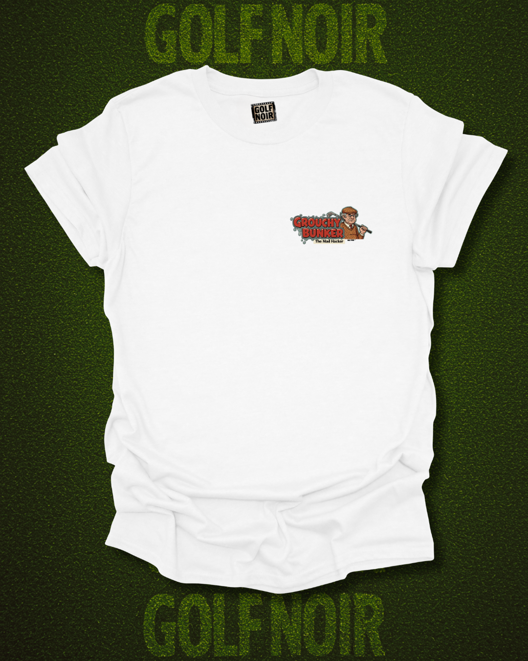 HELICOPTER HACKER T-Shirt - Starring GROUCHY BUNKER