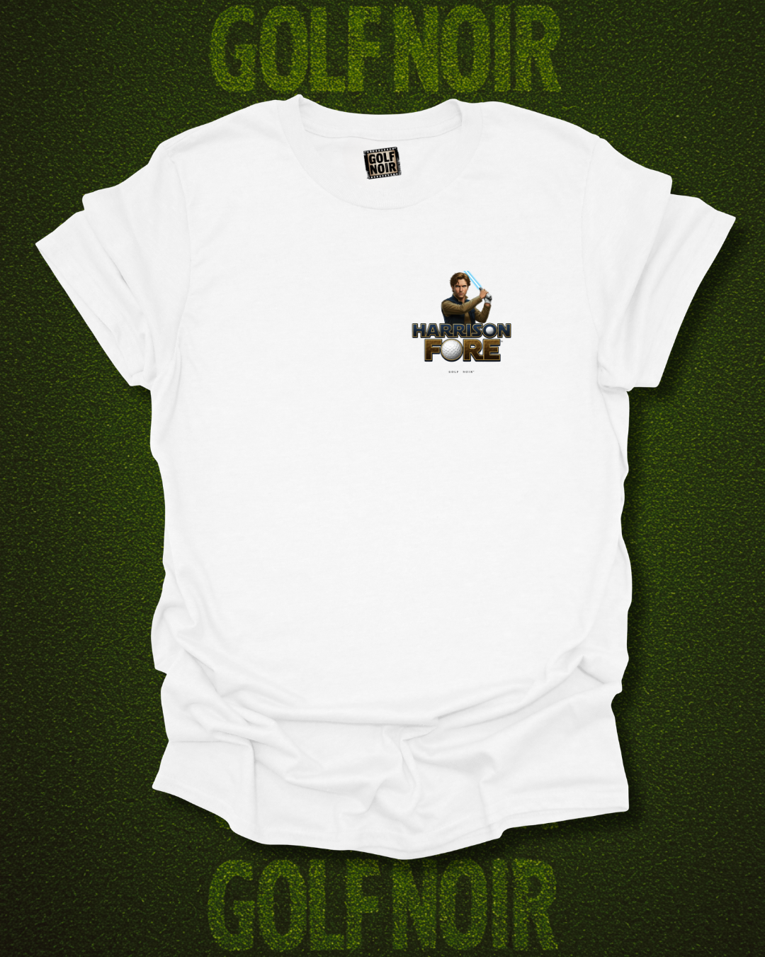 PAR WARS T-Shirt - Starring HARRISON FORE- Golf Noir Signature Apparel