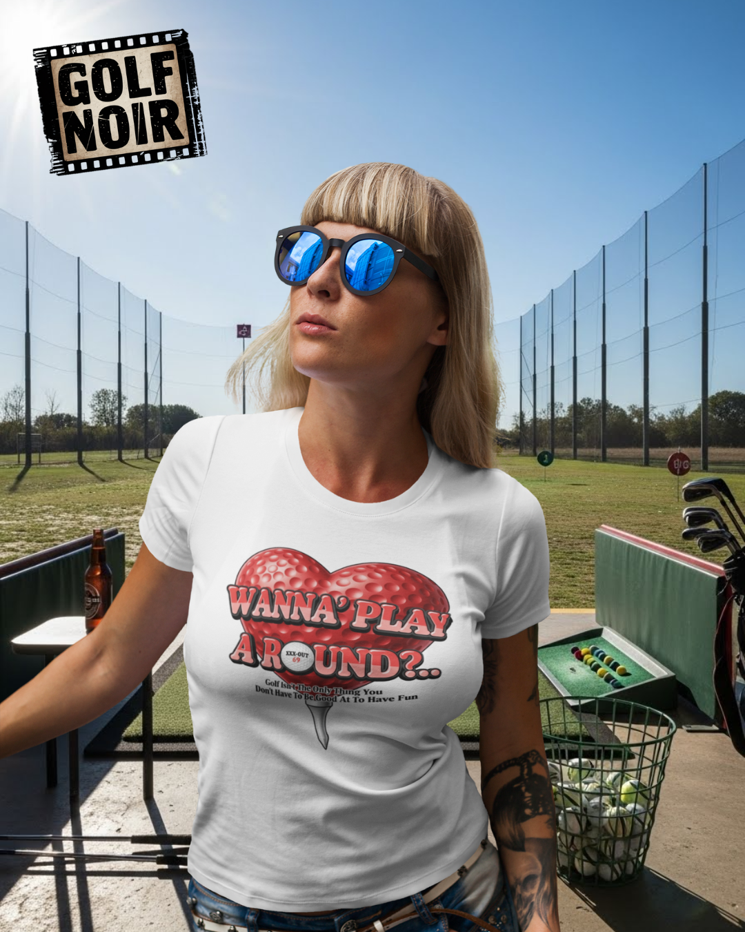 Wanna Play A Round? T-Shirt — XXX-OUT Design Signature Apparel