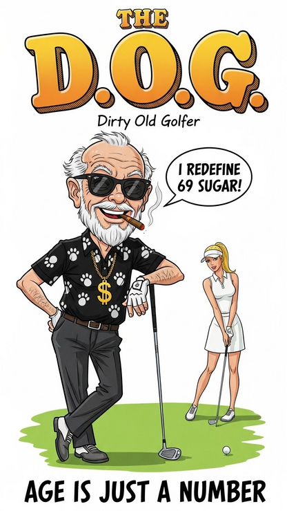 The D.O.G. T-Shirt — "Age Is Just a Number"