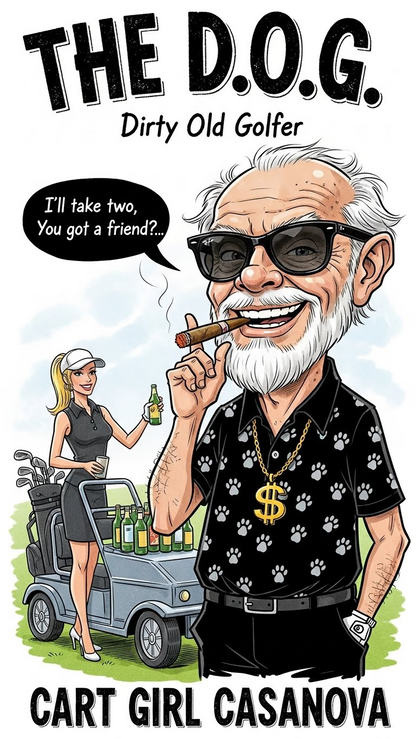 The D.O.G. T-Shirt - Cart Girl Casanova